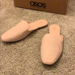 ASOS Slides/Loafers - Blush Pink